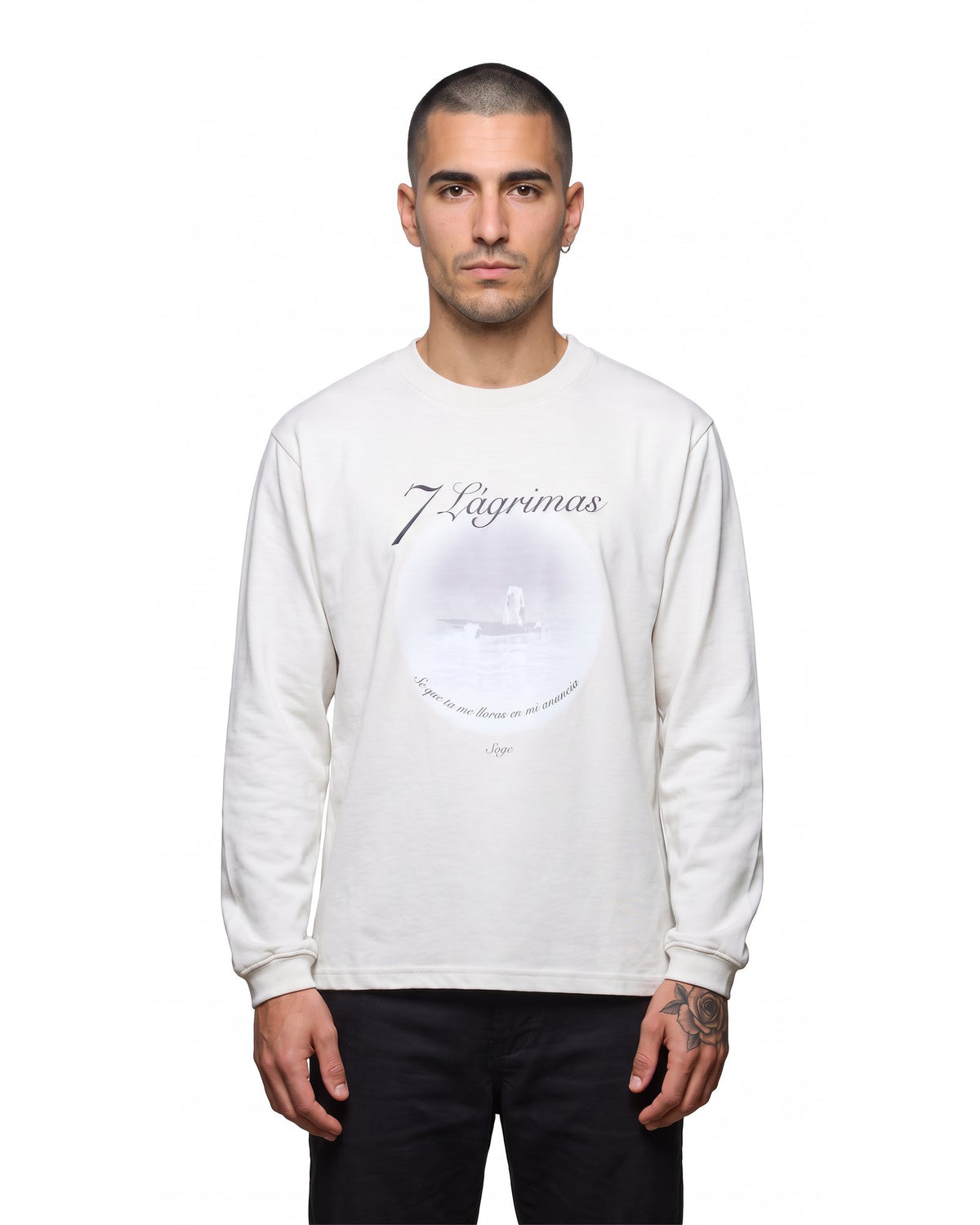 7 Lágrimas Grey Long Sleeve